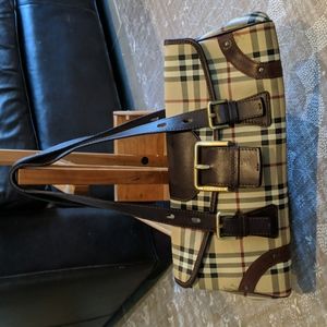 Burberry Haymarket Check handbag
